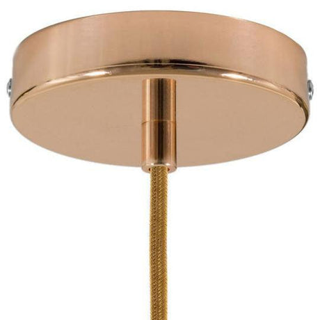 Takkopp För 1 Lampa Ø12 Klar Koppar-Lampconcept.se