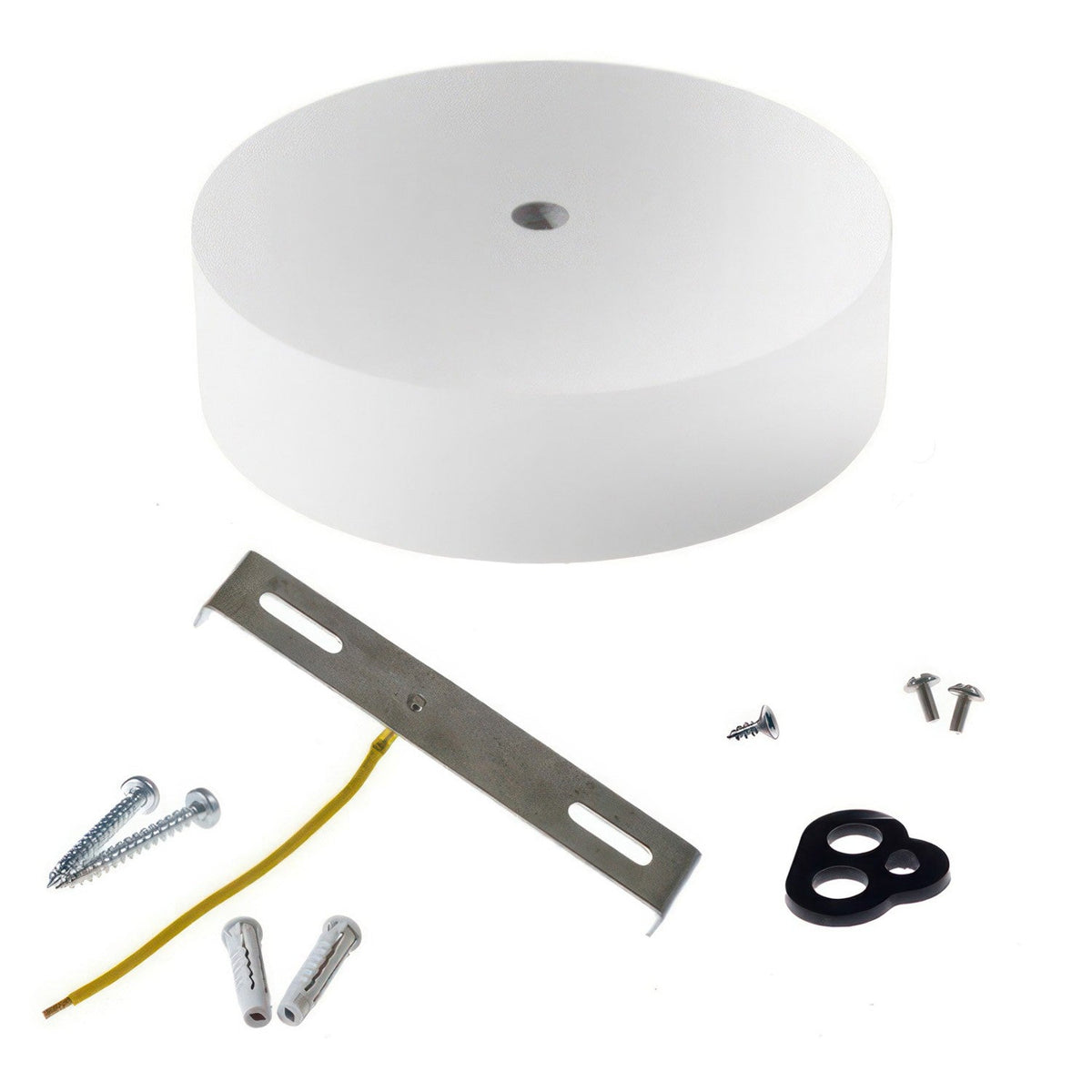 Rosett For 1 Lampe Ø12 i Tre